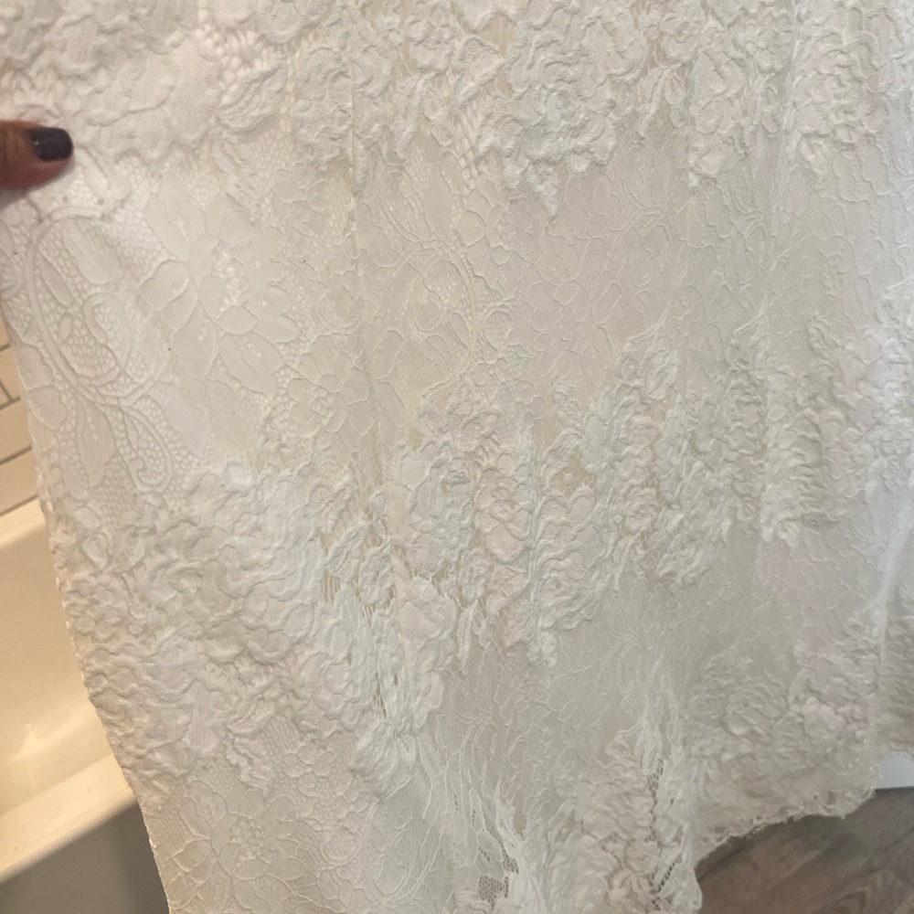 Elegant Lace Wedding Dress - Picture 12 of 16